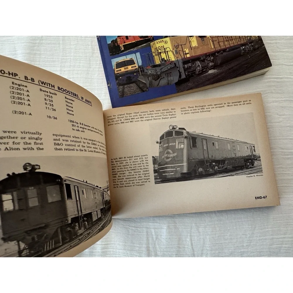 Lot Of 3 Diesel Spotter's Guide By Jerry Pinkepank Vintage 1967-1982-1979